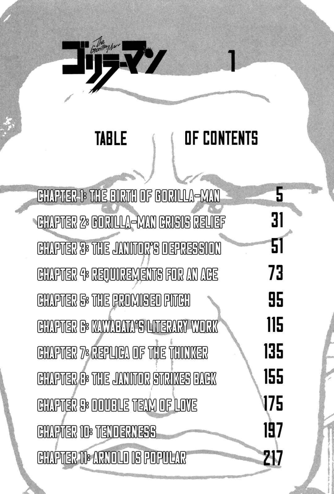 Gorillaman Chapter 1: The Birth of Gorilla-Man - Page 1