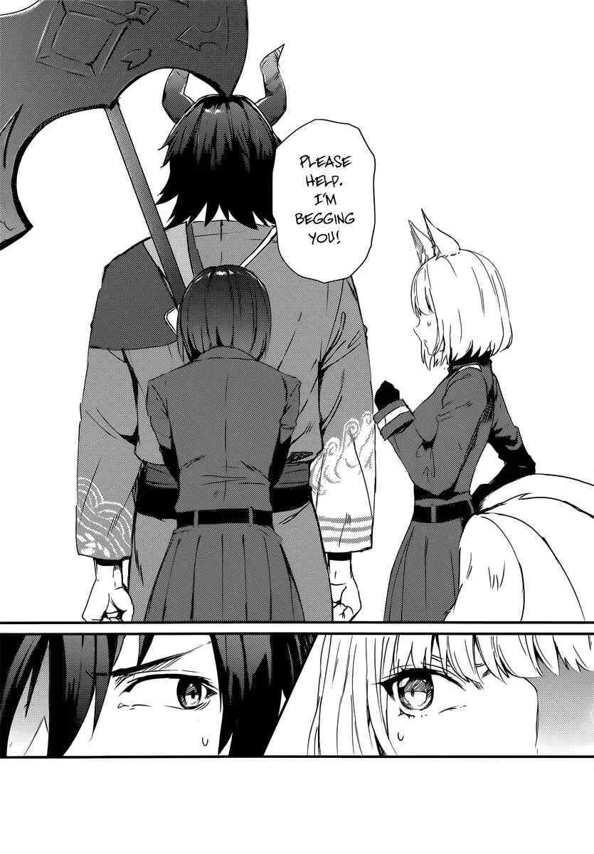 Grimoire × Reverse ~Tensei Kishin Roumantan~ Chapter 1: Urupeya Highlands 1 "That ghast is a wanted man" - Page 28