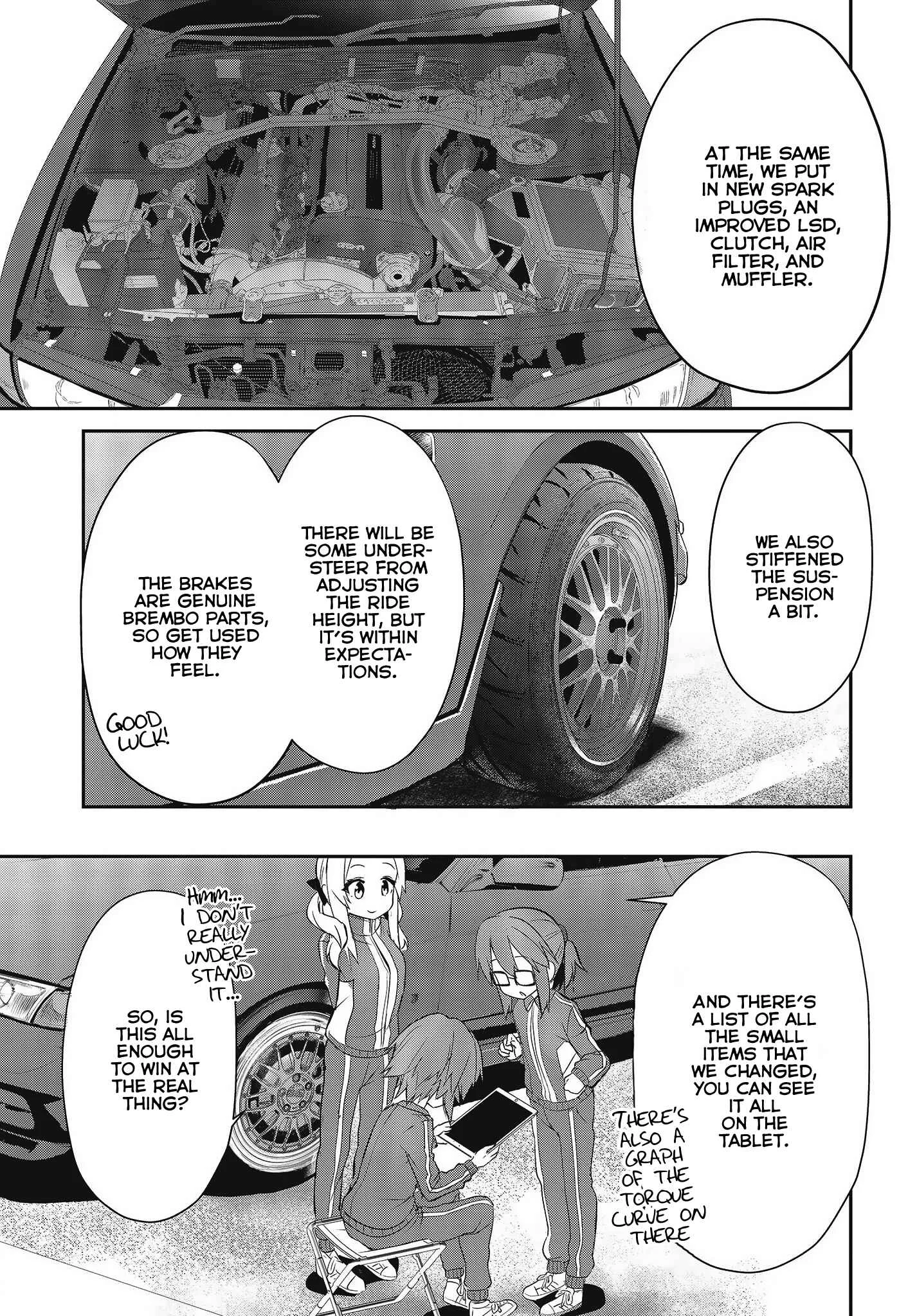 GT-giRl Chapter 3: Enchanting And Enticing The Spectators - Page 9