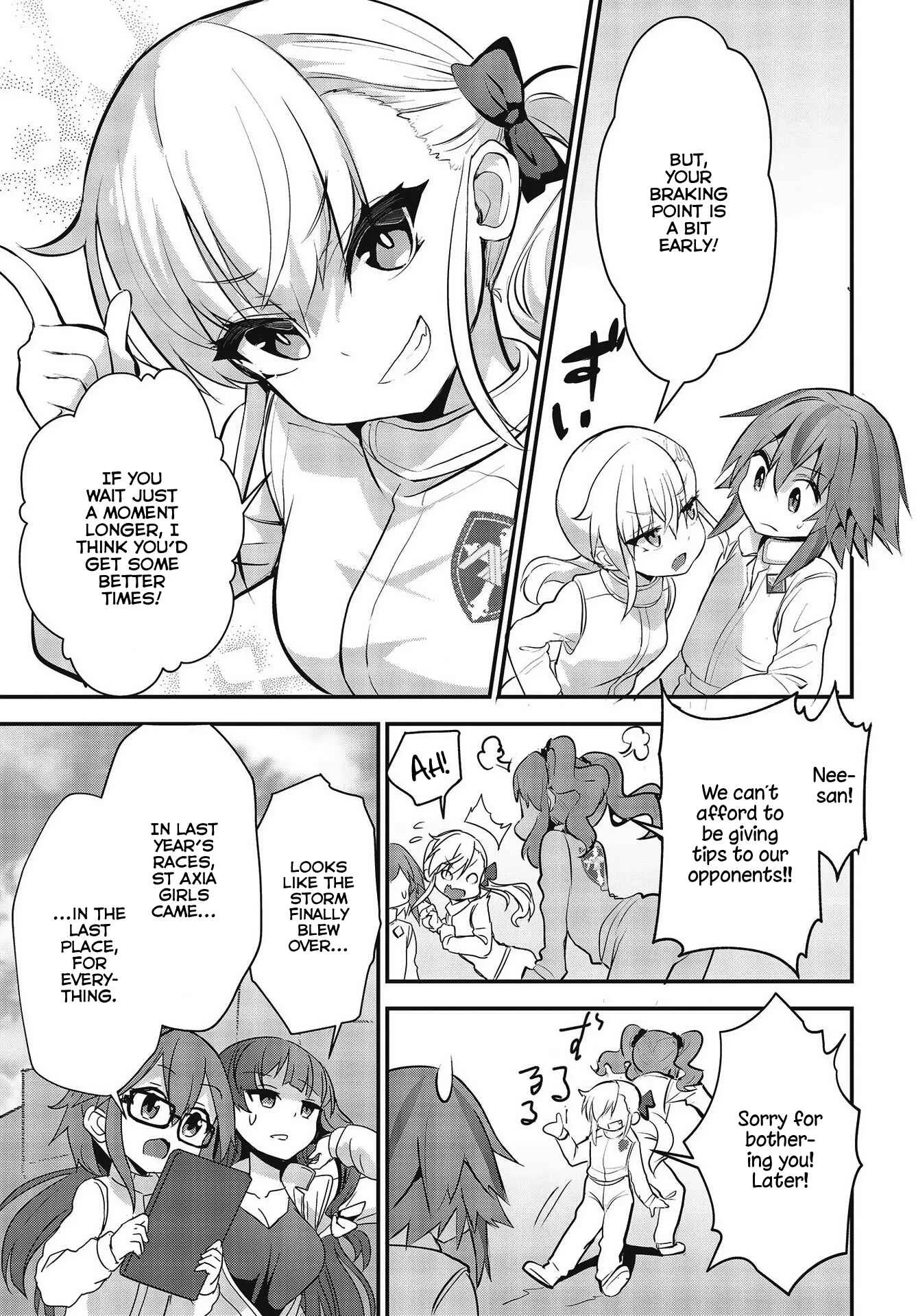 GT-giRl Chapter 5: Sports Are Fun Because There Is Competition! ① - Page 9