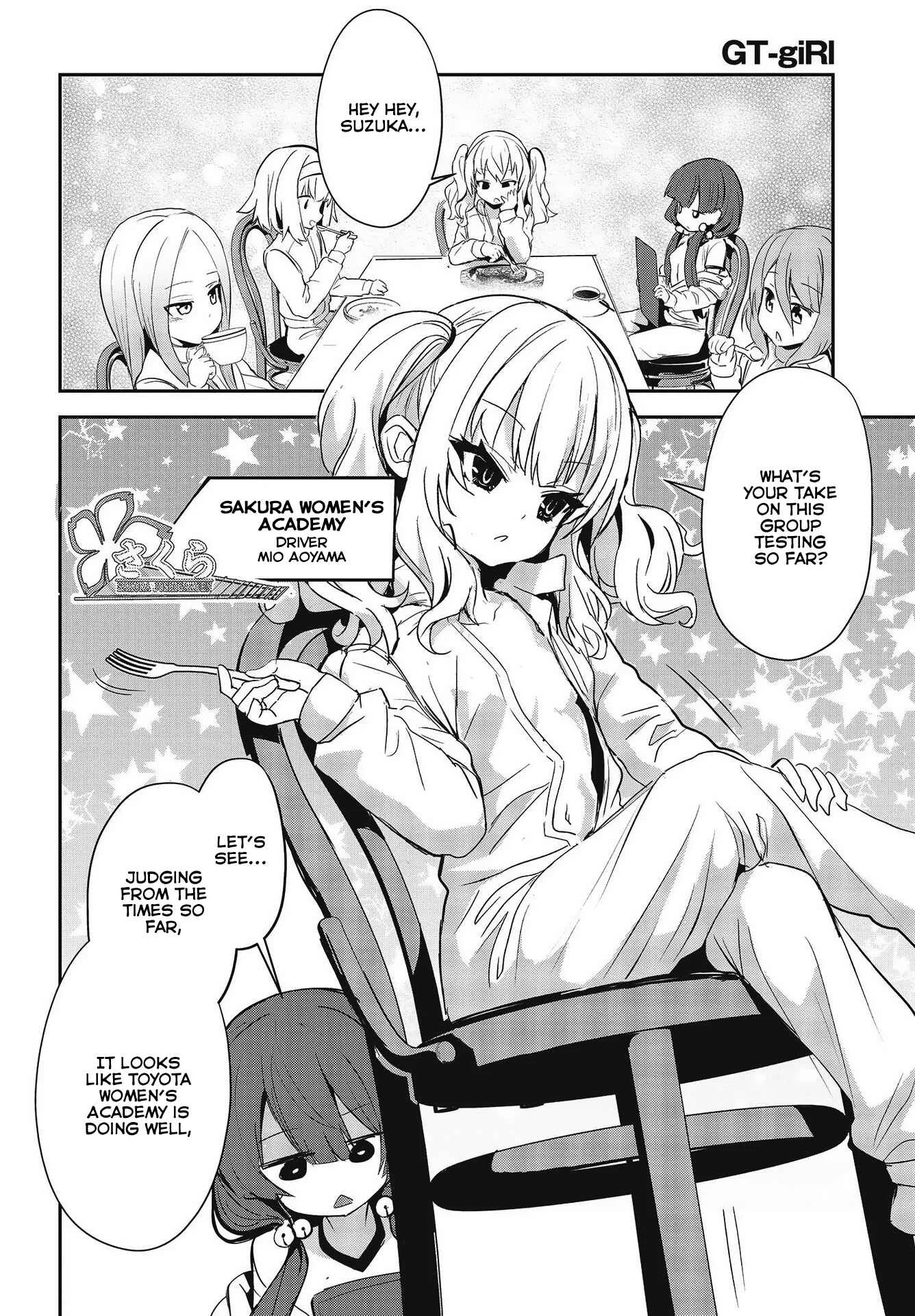 GT-giRl Chapter 5: Sports Are Fun Because There Is Competition! ① - Page 14