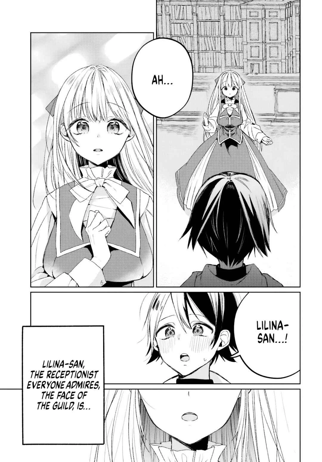 Guild no Uketsukejou Lilina-san wa Ore ni dake Tsumetai Chapter 1 - Page 12