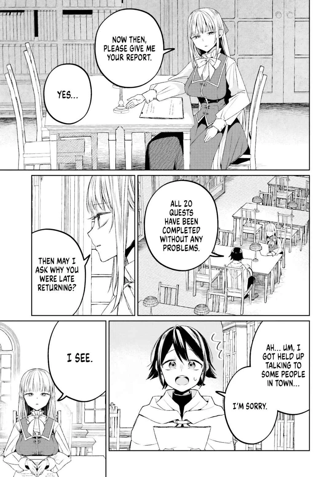 Guild no Uketsukejou Lilina-san wa Ore ni dake Tsumetai Chapter 1 - Page 18