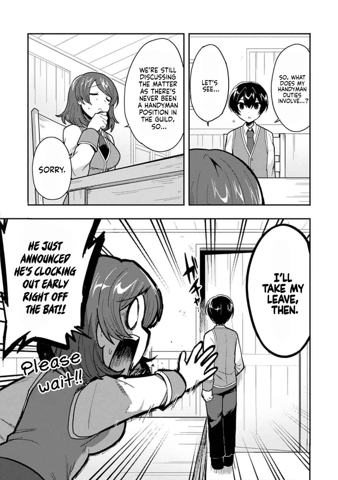 Guild no Zatsuyou-gakari ga Shin no Kuromaku deshita ~Kakureta Sainou de Anyaku Musou~ Chapter 2: Concealed Power, Concealed Wishes - Page 6