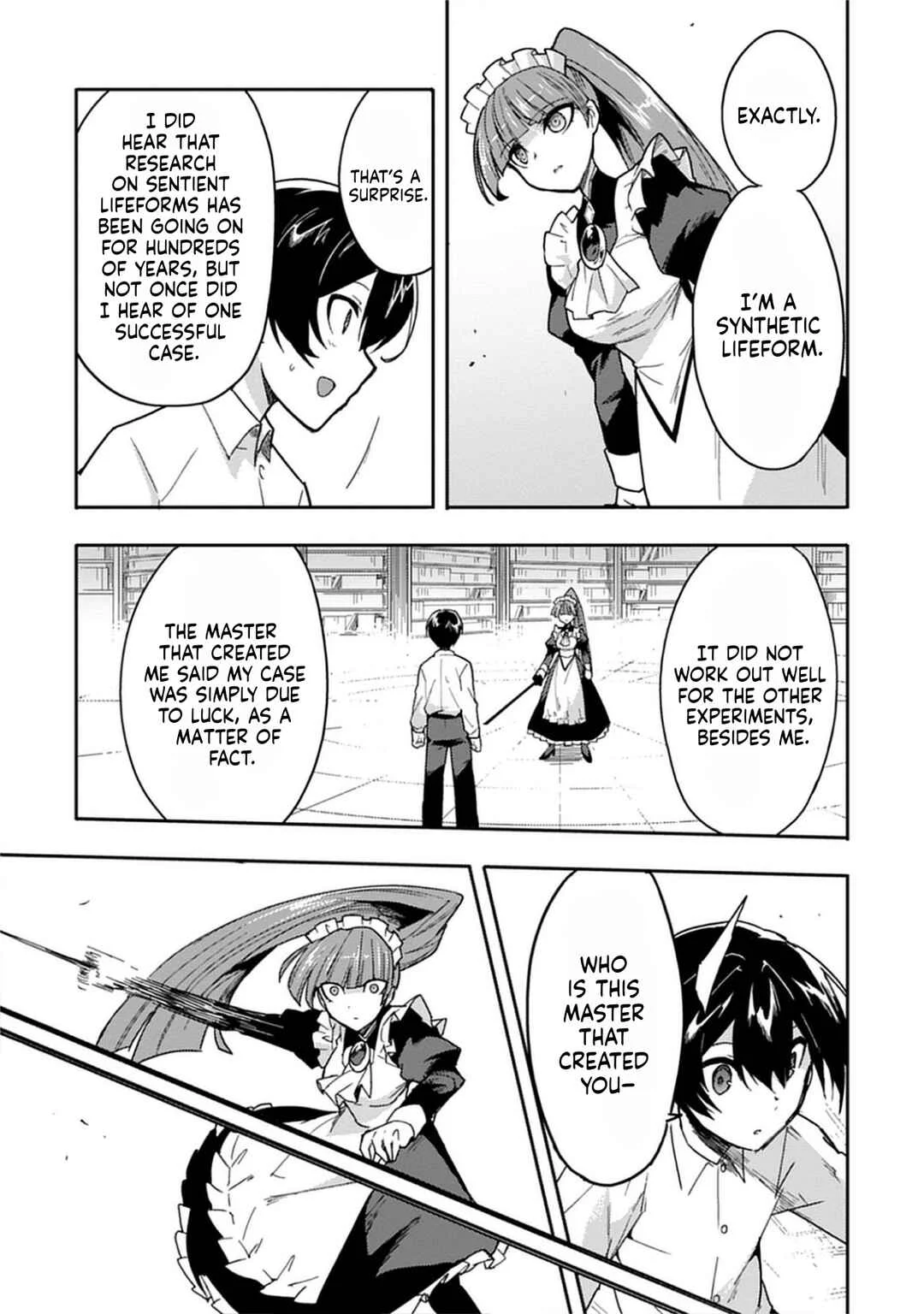 Guild no Zatsuyou-gakari ga Shin no Kuromaku deshita ~Kakureta Sainou de Anyaku Musou~ Chapter 3: The Swordprincess of the Underground Dungeon - Page 31