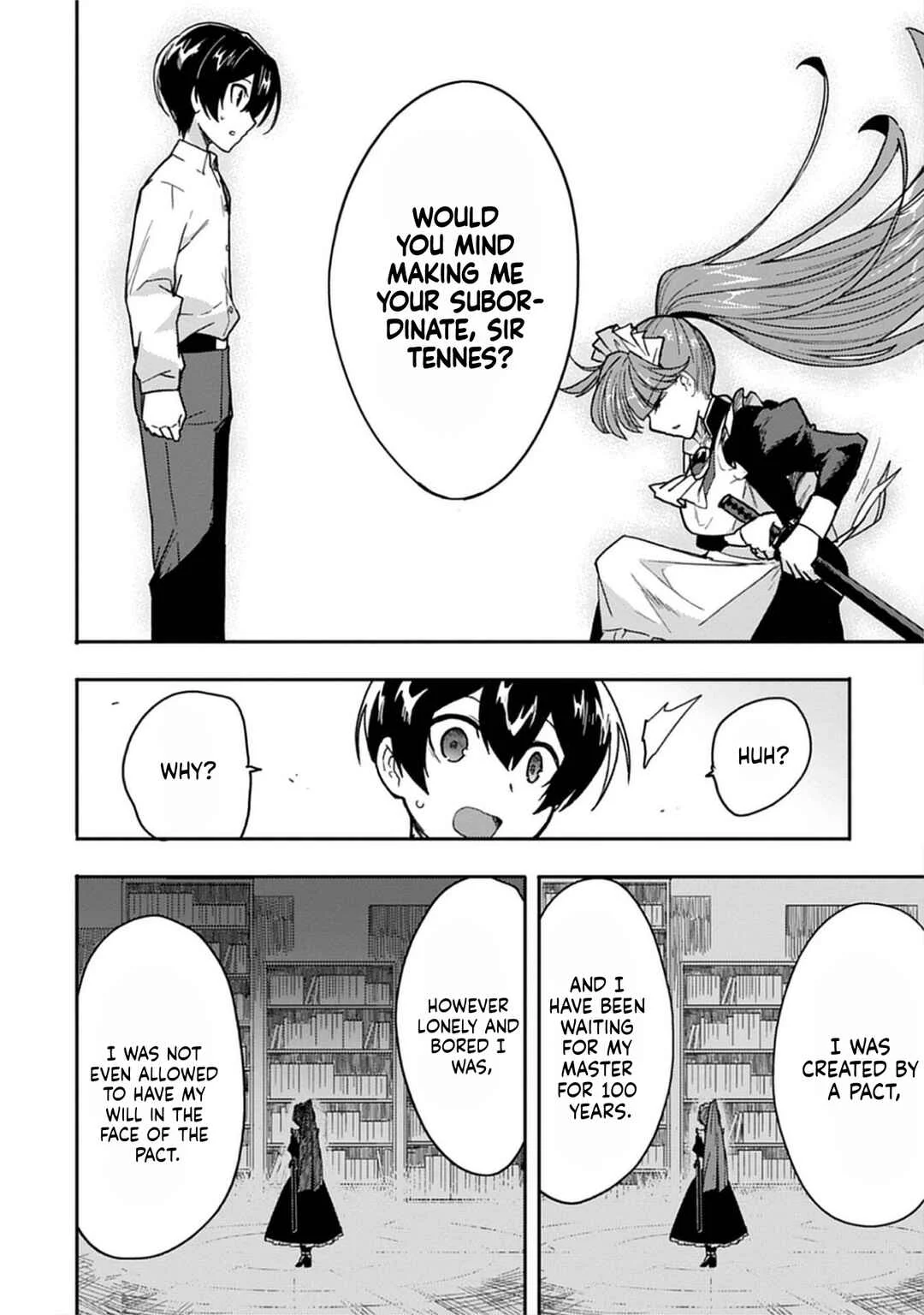 Guild no Zatsuyou-gakari ga Shin no Kuromaku deshita ~Kakureta Sainou de Anyaku Musou~ Chapter 3: The Swordprincess of the Underground Dungeon - Page 44