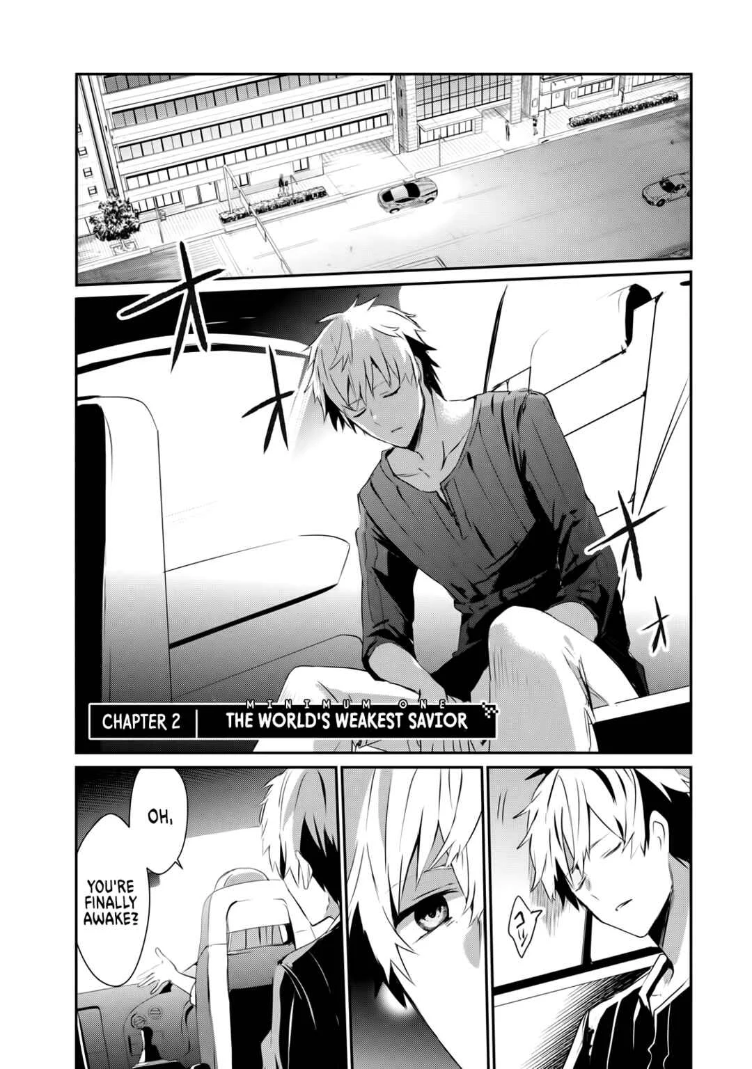 Guilty Children Chapter 2: The World's Weakest Savior 1 (Minimum One) - Page 2