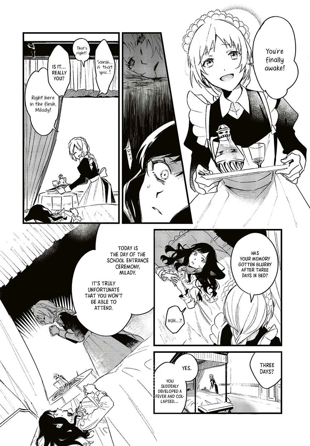 Gyakkou Shita Akuyaku Reijou wa, Naze ka Maryoku o Ushinattanode Shinsou no Reijou ni Narimasu Chapter 1.1 - Page 3