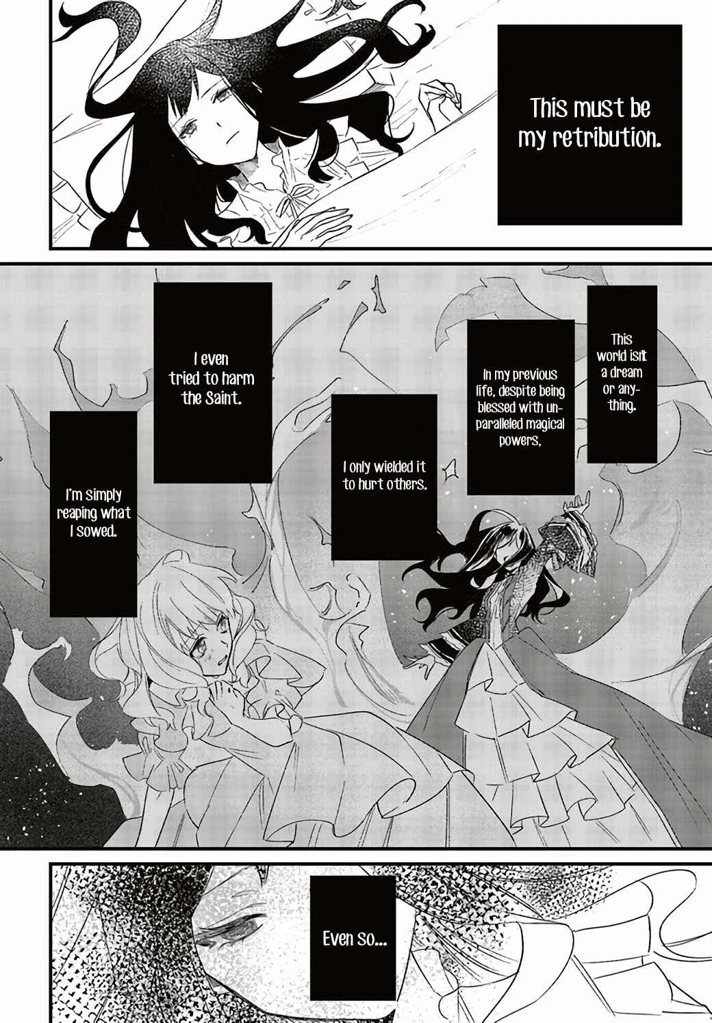 Gyakkou Shita Akuyaku Reijou wa, Naze ka Maryoku o Ushinattanode Shinsou no Reijou ni Narimasu Chapter 1.1 - Page 9