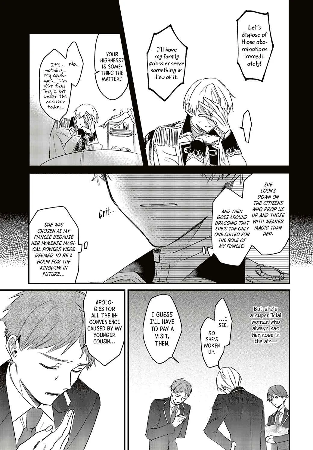 Gyakkou Shita Akuyaku Reijou wa, Naze ka Maryoku o Ushinattanode Shinsou no Reijou ni Narimasu Chapter 1.1 - Page 14