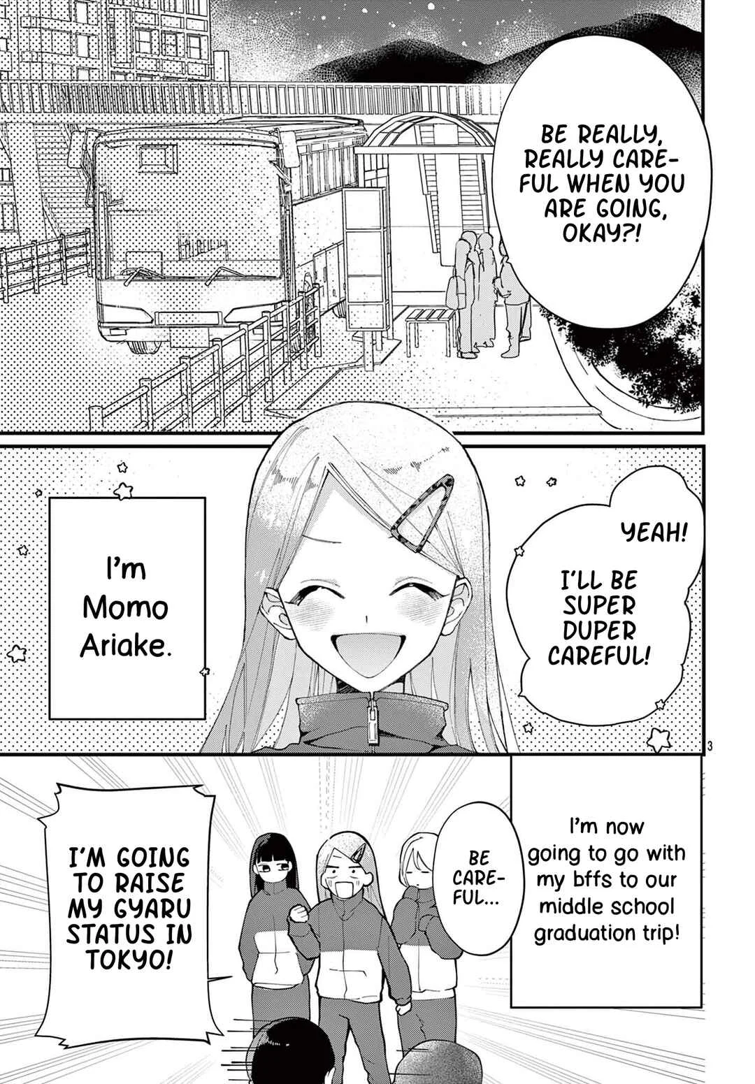 Gyaru to Couture: Ariake Momo wa Fuku wo Tsukutte Yuushou suru Koto ni shita Chapter 1 - Page 3