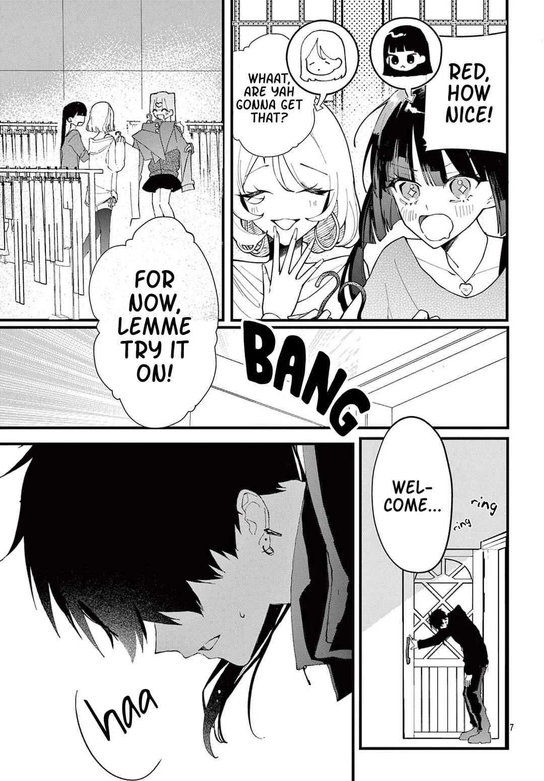 Gyaru to Couture: Ariake Momo wa Fuku wo Tsukutte Yuushou suru Koto ni shita Chapter 1 - Page 7