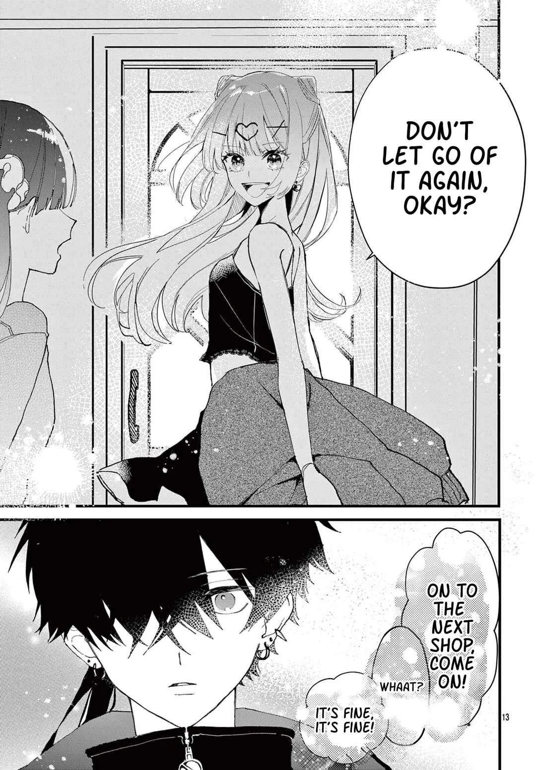 Gyaru to Couture: Ariake Momo wa Fuku wo Tsukutte Yuushou suru Koto ni shita Chapter 1 - Page 13
