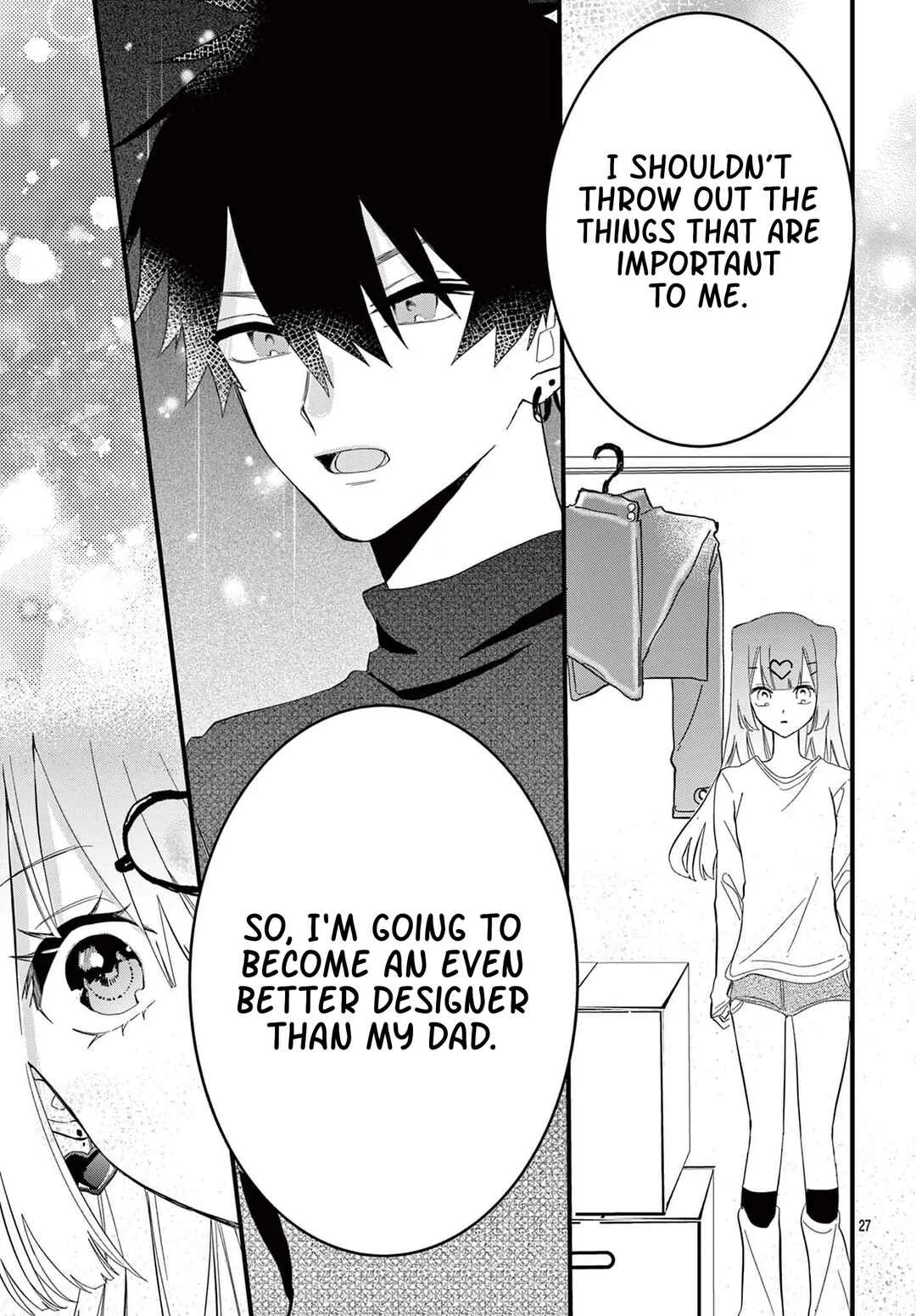 Gyaru to Couture: Ariake Momo wa Fuku wo Tsukutte Yuushou suru Koto ni shita Chapter 1 - Page 27