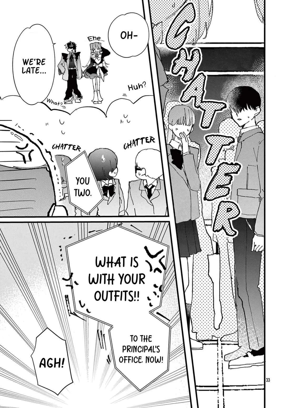 Gyaru to Couture: Ariake Momo wa Fuku wo Tsukutte Yuushou suru Koto ni shita Chapter 1 - Page 33