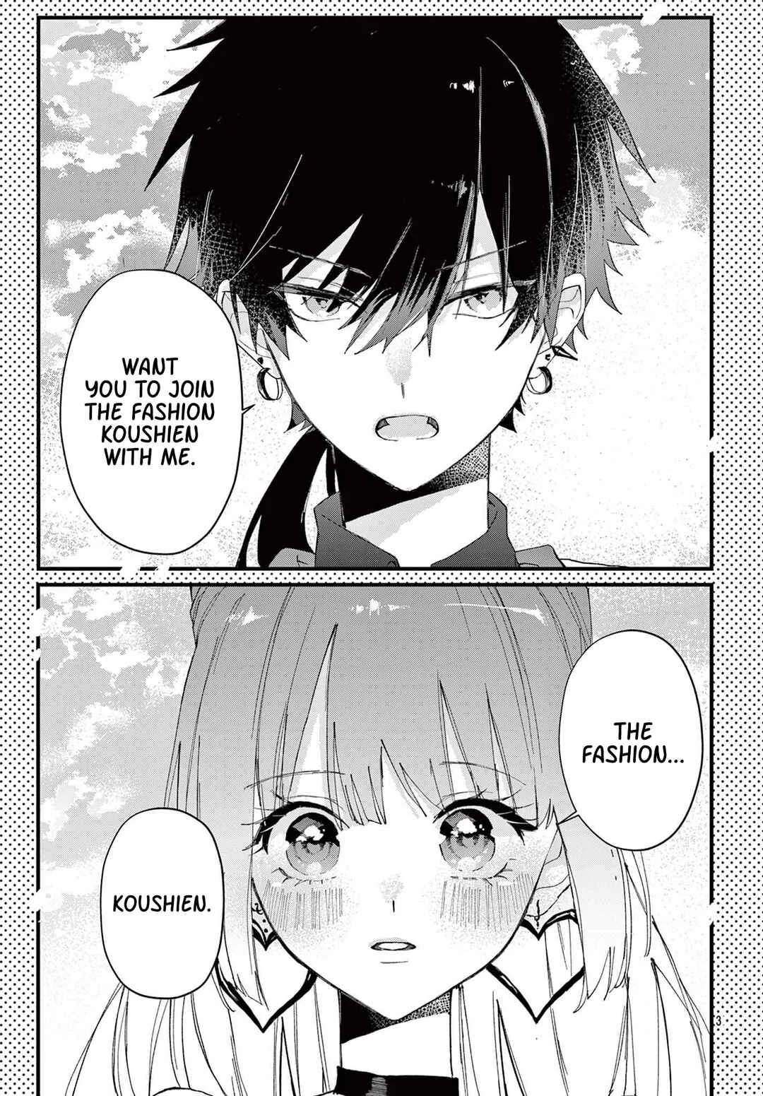 Gyaru to Couture: Ariake Momo wa Fuku wo Tsukutte Yuushou suru Koto ni shita Chapter 2 - Page 3
