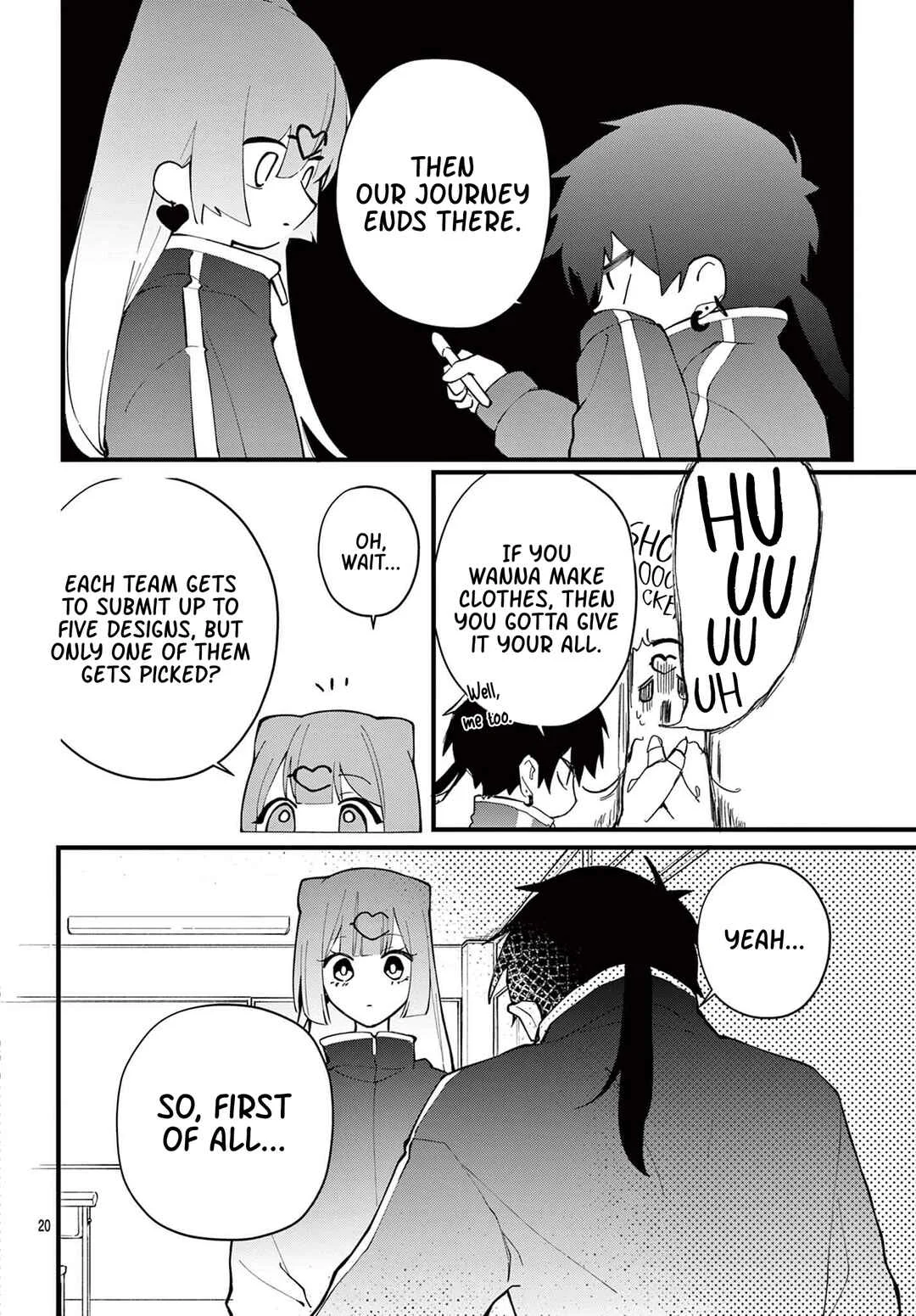 Gyaru to Couture: Ariake Momo wa Fuku wo Tsukutte Yuushou suru Koto ni shita Chapter 2 - Page 20