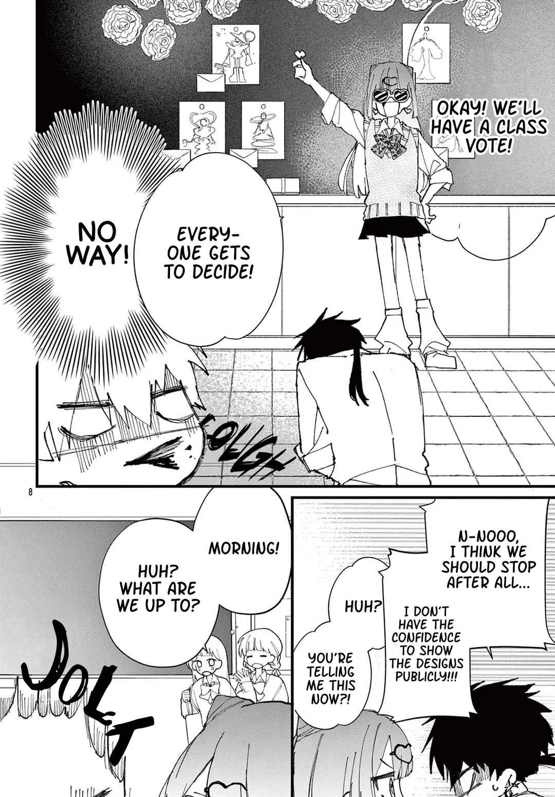 Gyaru to Couture: Ariake Momo wa Fuku wo Tsukutte Yuushou suru Koto ni shita Chapter 3 - Page 7