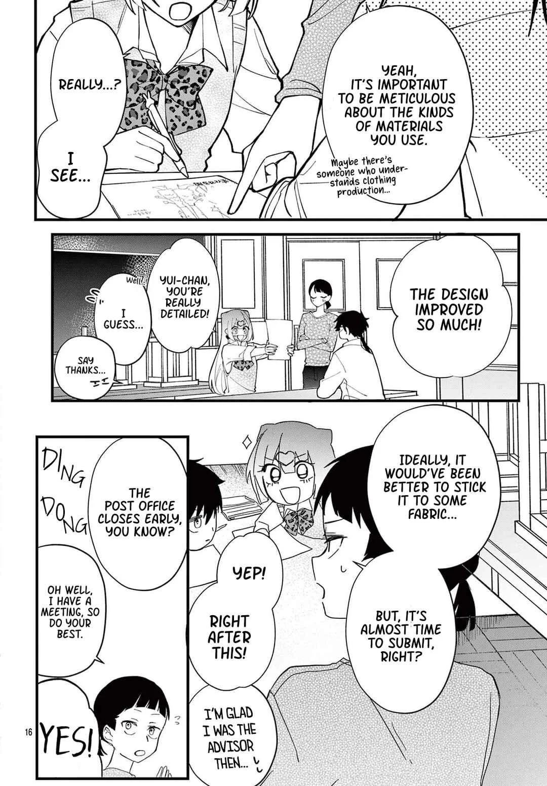Gyaru to Couture: Ariake Momo wa Fuku wo Tsukutte Yuushou suru Koto ni shita Chapter 3 - Page 15