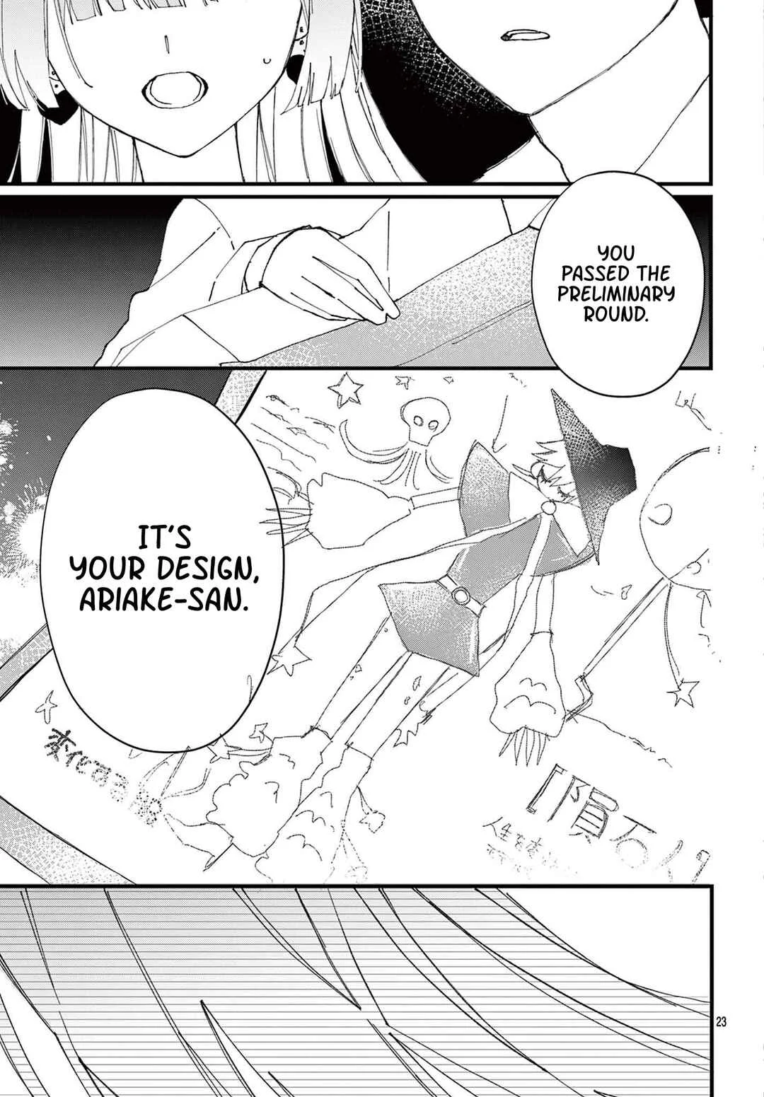 Gyaru to Couture: Ariake Momo wa Fuku wo Tsukutte Yuushou suru Koto ni shita Chapter 3 - Page 22