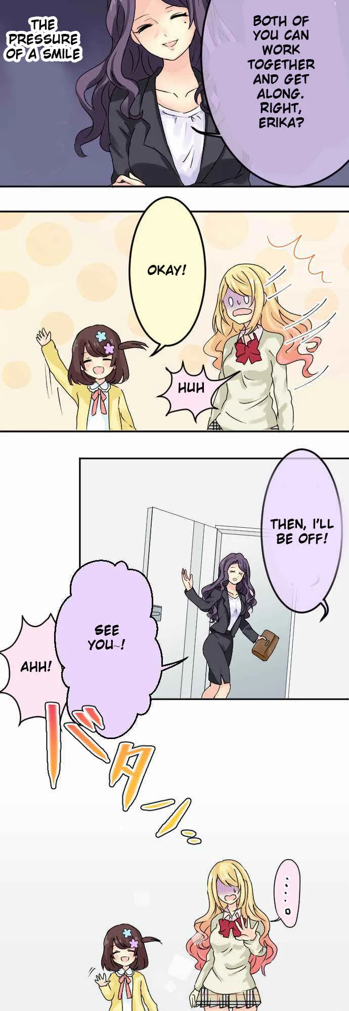 Gyaru Yuri Chapter 2: Oh no, we're going to be room-mates - Page 8