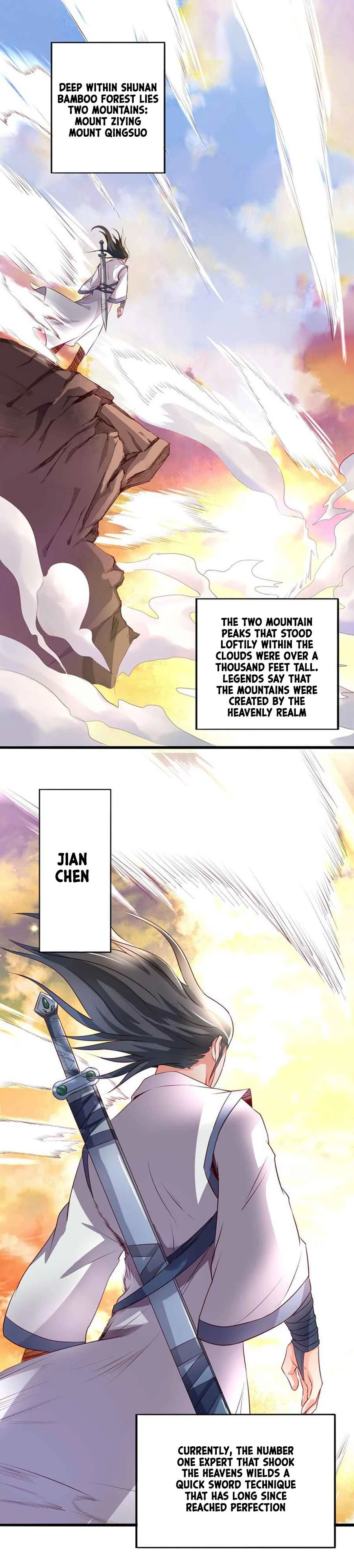 Hùndùn Jiàn Shén Chapter 1: Reincarnated Sword God - Page 2