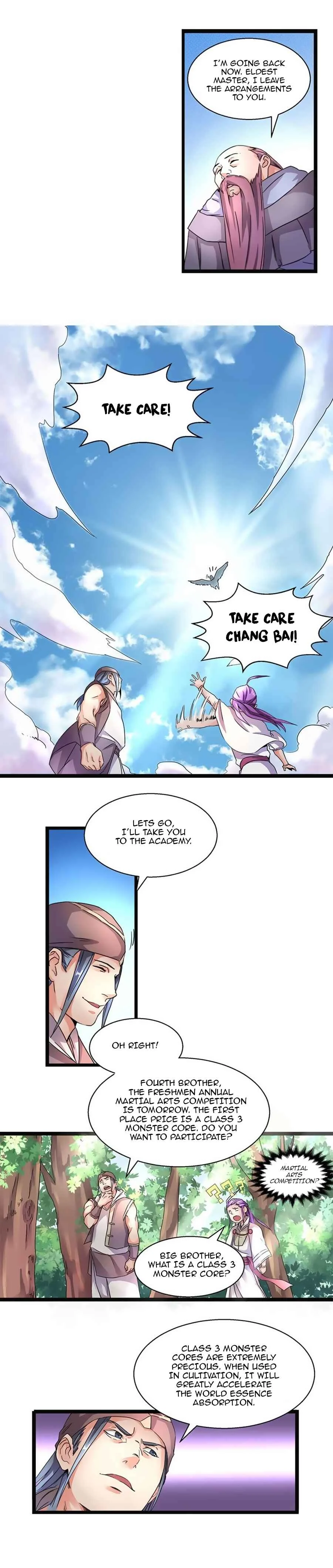 Hùndùn Jiàn Shén Chapter 4: The Technique Of Using Saint Force - Page 3
