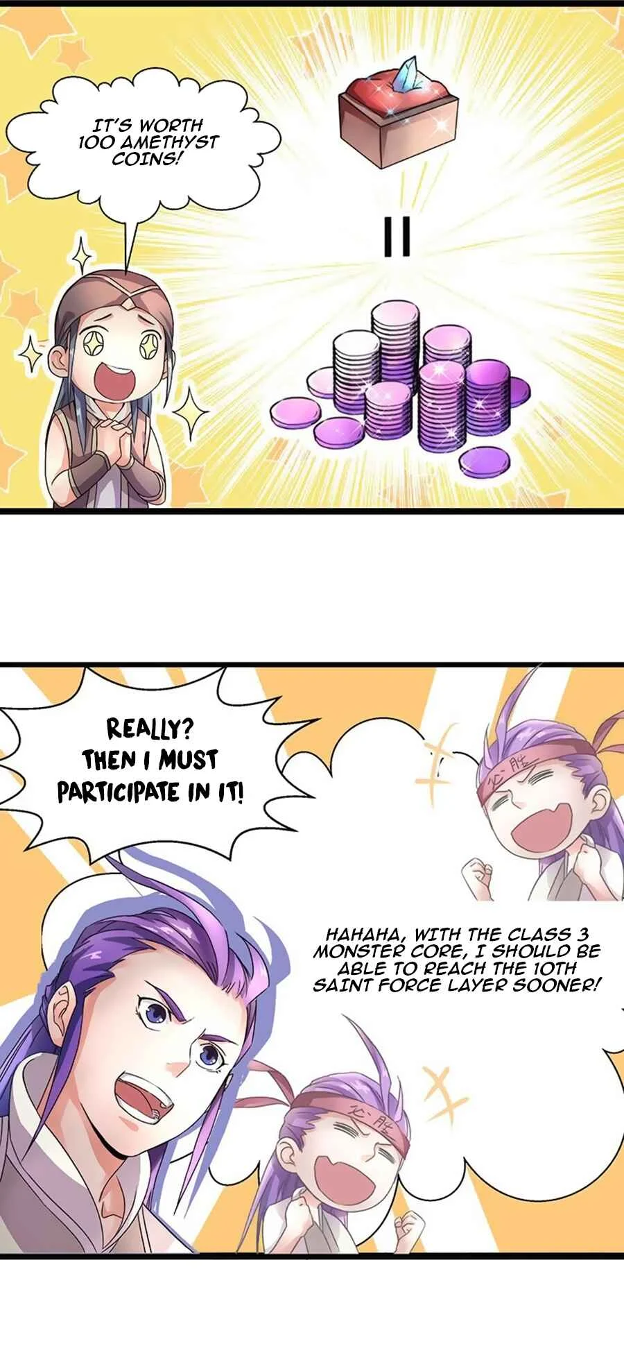 Hùndùn Jiàn Shén Chapter 4: The Technique Of Using Saint Force - Page 4