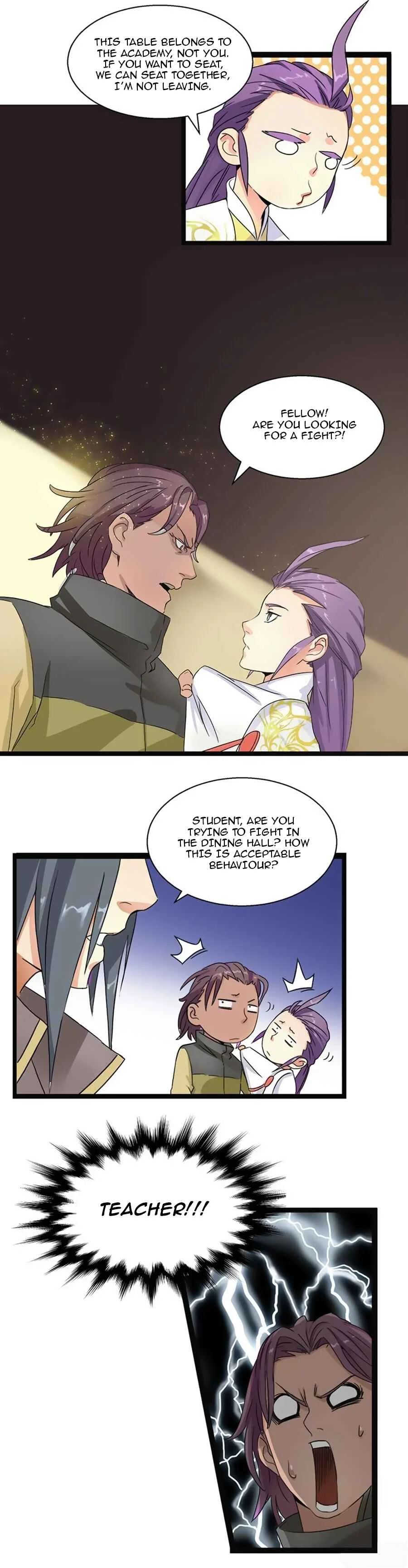 Hùndùn Jiàn Shén Chapter 4: The Technique Of Using Saint Force - Page 8