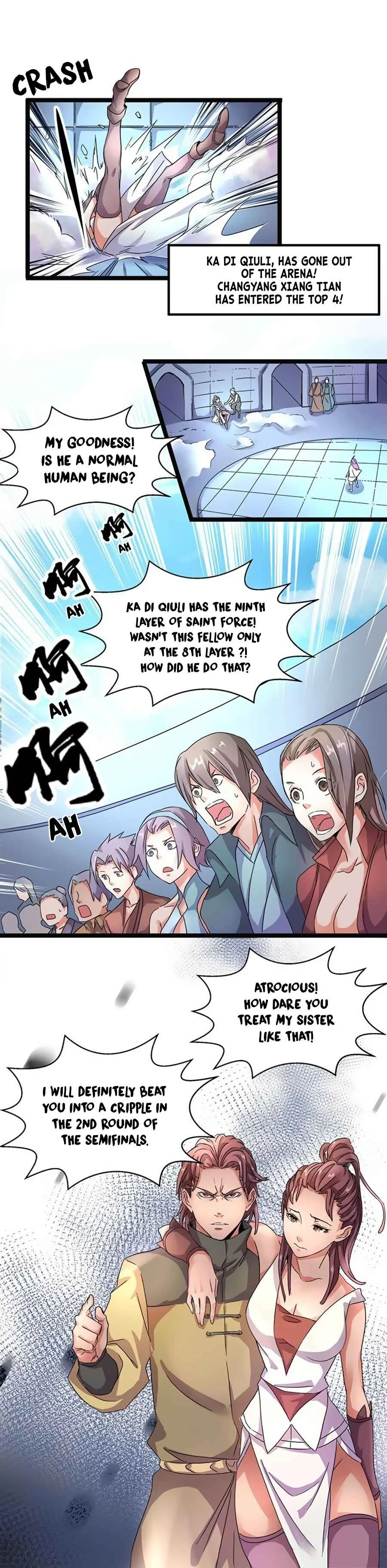 Hùndùn Jiàn Shén Chapter 4: The Technique Of Using Saint Force - Page 13
