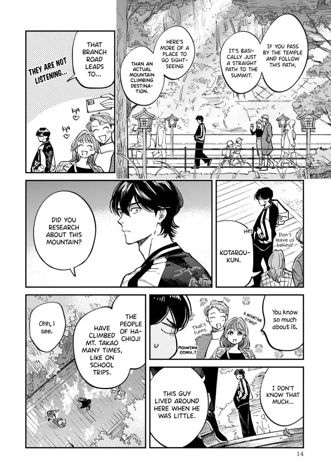 Hachiouji Meibutsu: Tengu no Koi Chapter 1: Mt. Takao and the Tengu's Love - Page 14