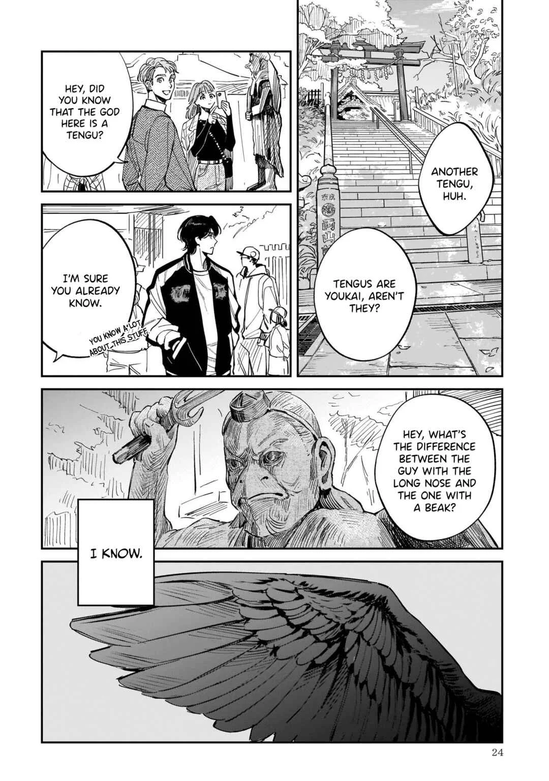 Hachiouji Meibutsu: Tengu no Koi Chapter 1: Mt. Takao and the Tengu's Love - Page 24