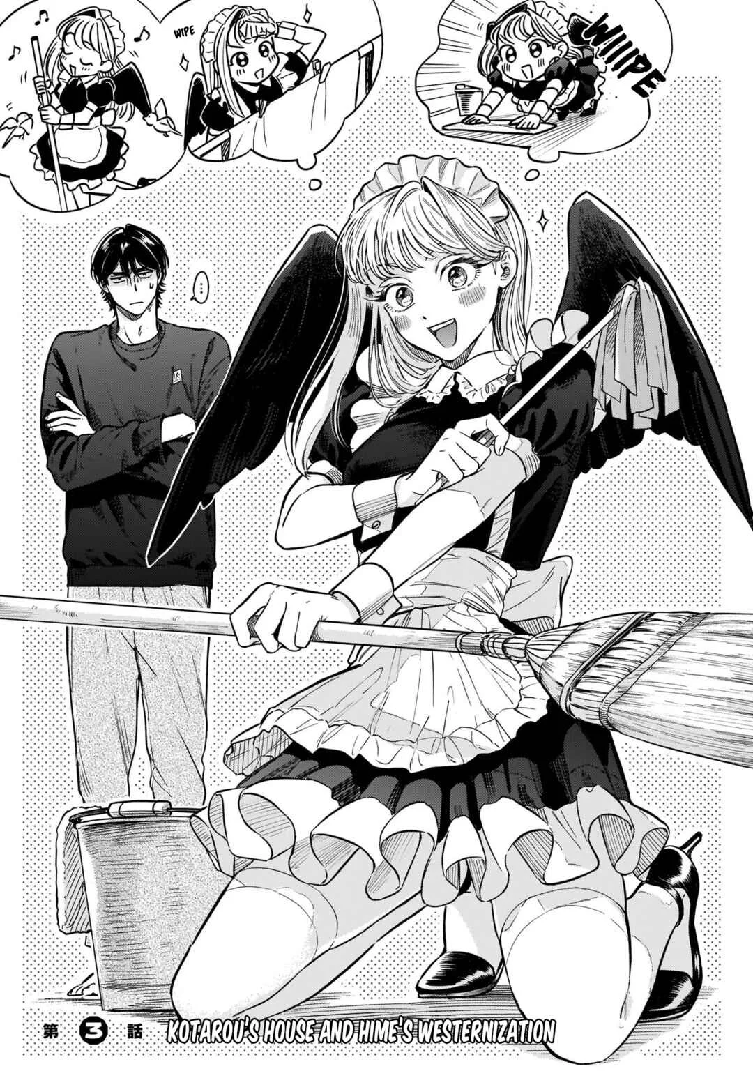Hachiouji Meibutsu: Tengu no Koi Chapter 3: Kotarou’s House and Hime’s Westernization - Page 1