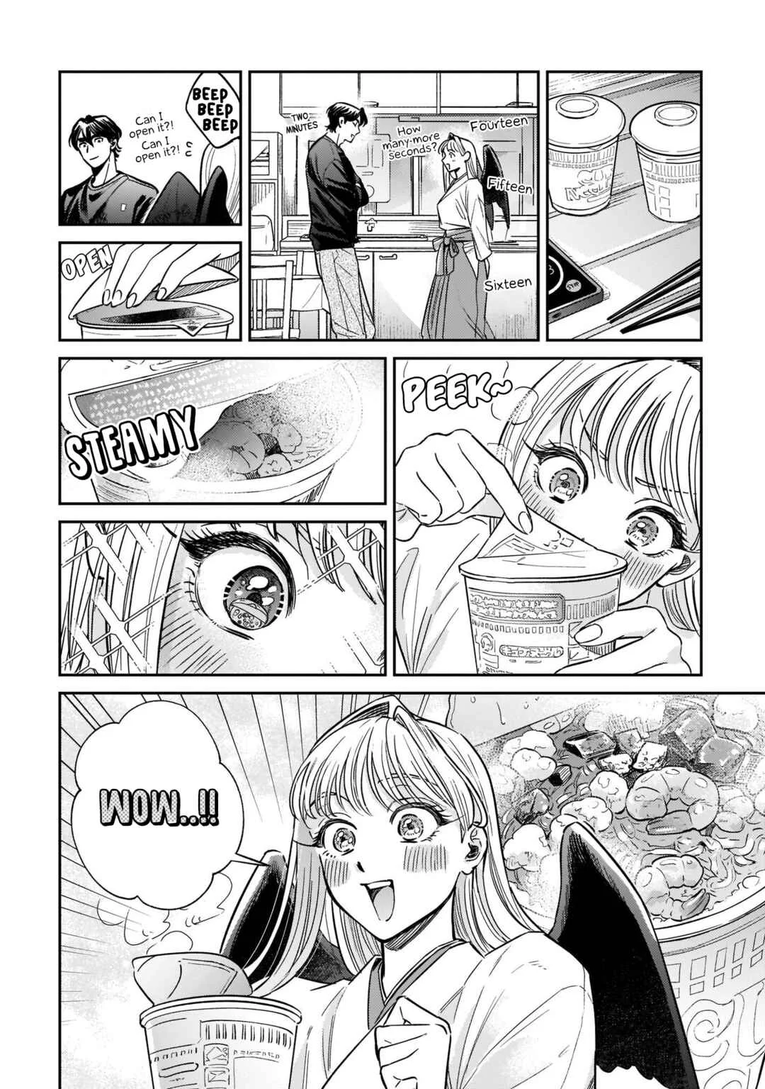 Hachiouji Meibutsu: Tengu no Koi Chapter 4: The first cup noodles - Page 8