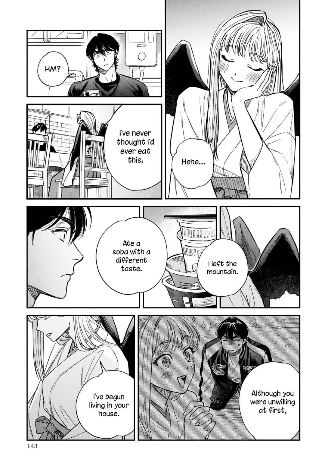 Hachiouji Meibutsu: Tengu no Koi Chapter 4: The first cup noodles - Page 13