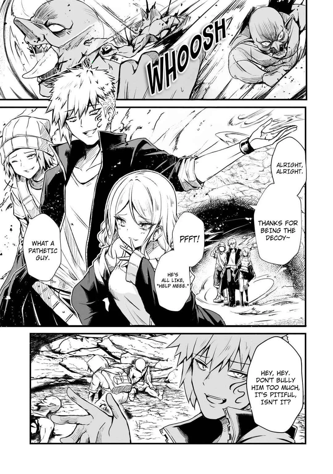 Hai no Sekai wa Kami no Me de Irozuku ~Ore dake Mieru Status de, Saijaku kara Saikyou e Kageagaru~ Chapter 1 - Page 7