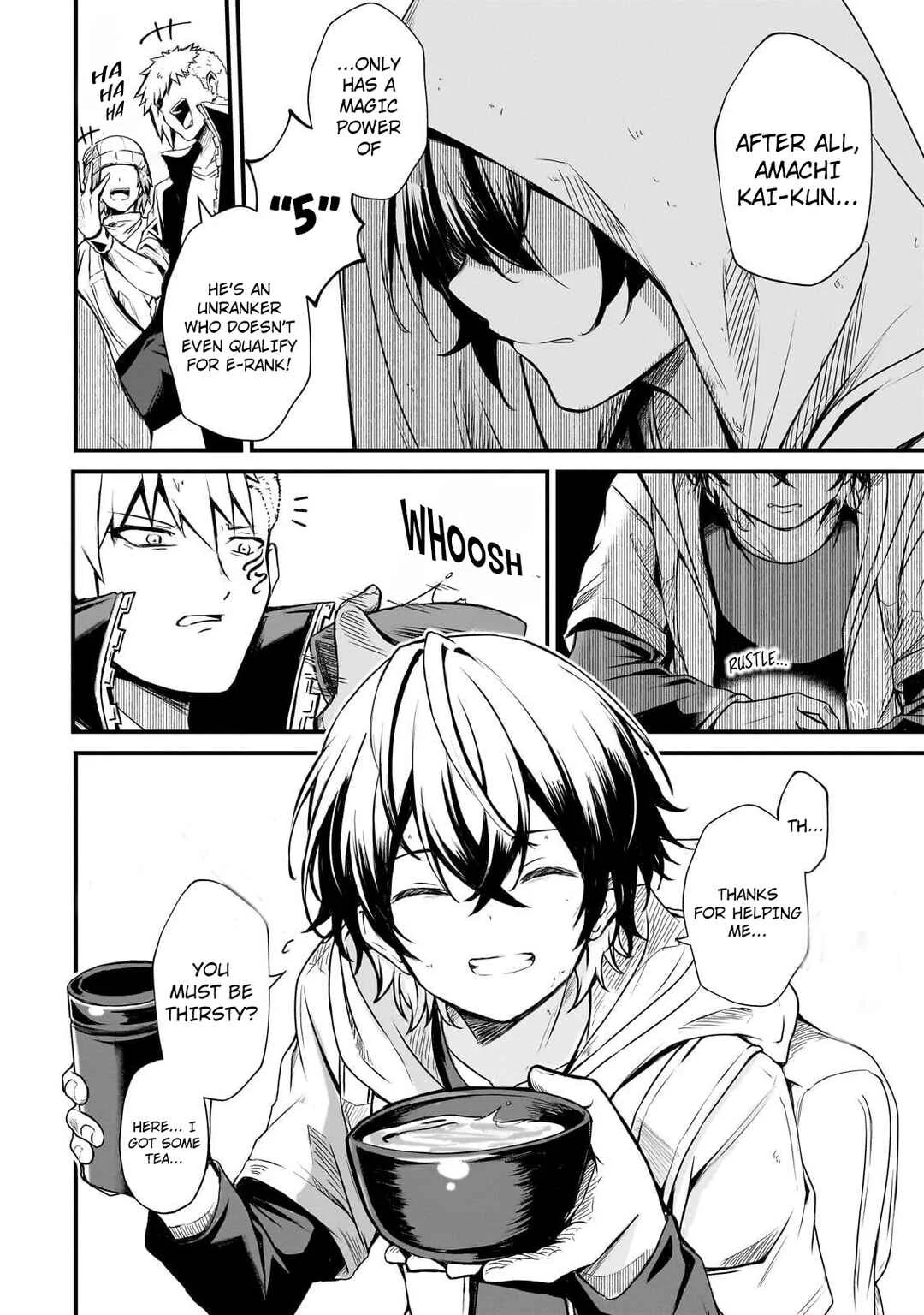 Hai no Sekai wa Kami no Me de Irozuku ~Ore dake Mieru Status de, Saijaku kara Saikyou e Kageagaru~ Chapter 1 - Page 8