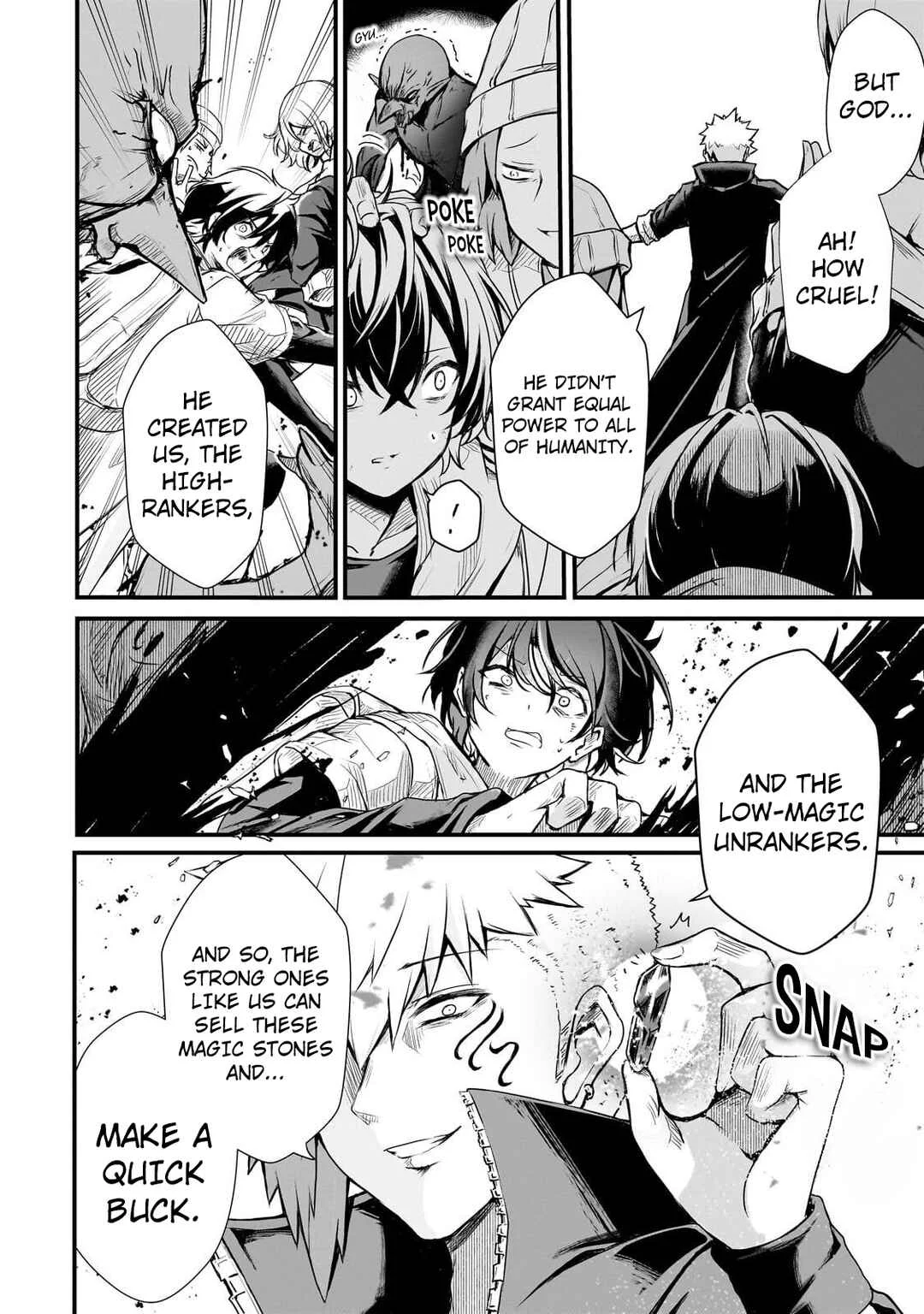 Hai no Sekai wa Kami no Me de Irozuku ~Ore dake Mieru Status de, Saijaku kara Saikyou e Kageagaru~ Chapter 1 - Page 10