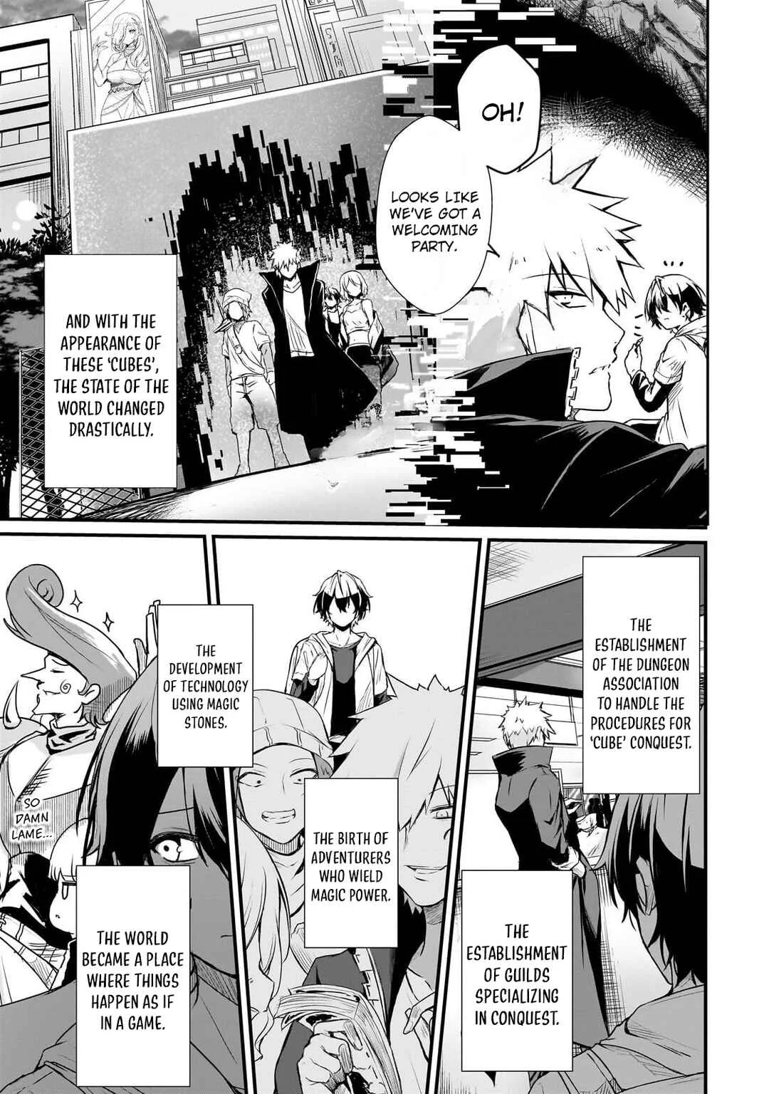 Hai no Sekai wa Kami no Me de Irozuku ~Ore dake Mieru Status de, Saijaku kara Saikyou e Kageagaru~ Chapter 1 - Page 13