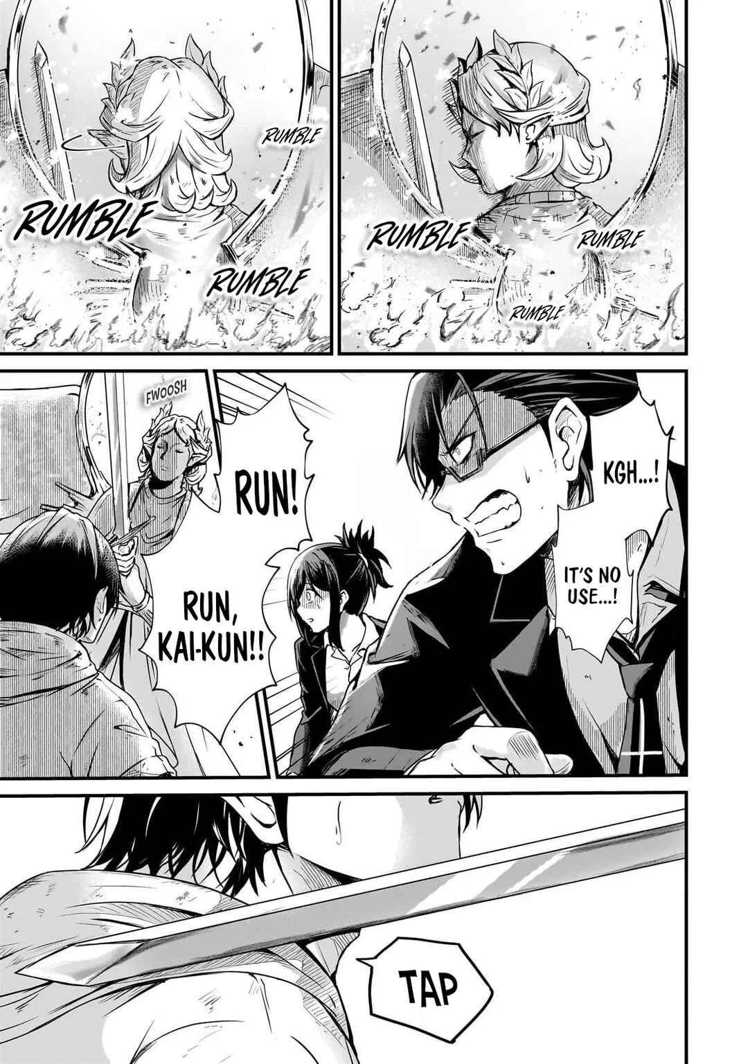 Hai no Sekai wa Kami no Me de Irozuku ~Ore dake Mieru Status de, Saijaku kara Saikyou e Kageagaru~ Chapter 4 - Page 8