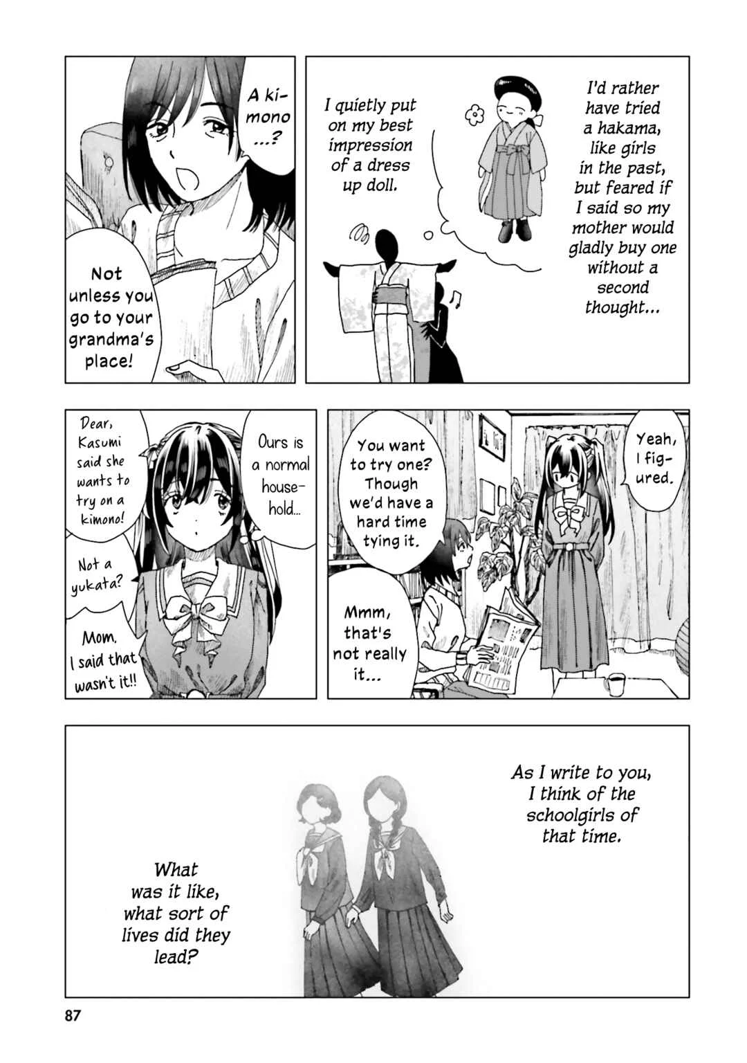 Haikei, Arishi Hi ni Saku Hanatachi e Chapter 3 - Page 7