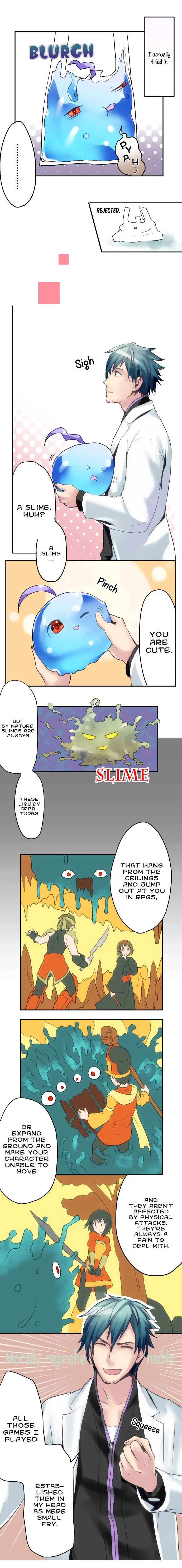 Hakase to Suraimu-chan Chapter 2: I'm a Slime - Page 3