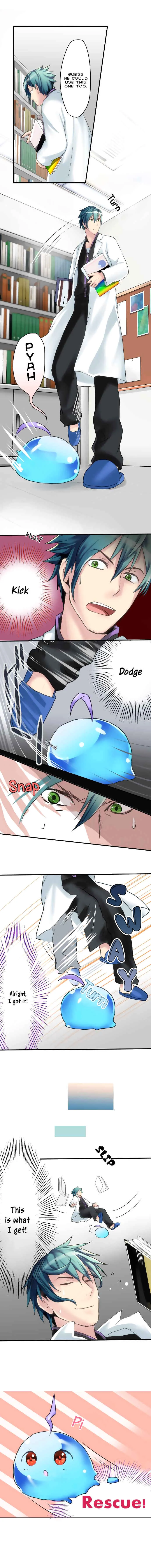 Hakase to Suraimu-chan Chapter 3: I Would Be Able To Win Someday If I Stay Alive - Page 5