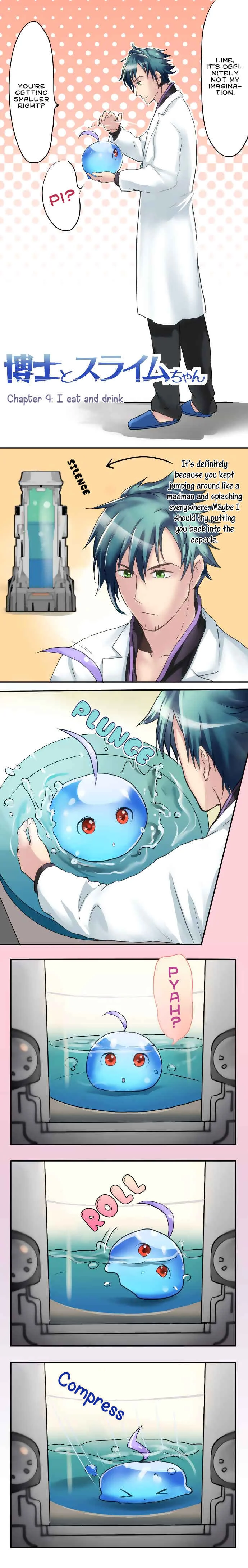Hakase to Suraimu-chan Chapter 4: I Eat and Drink - Page 2