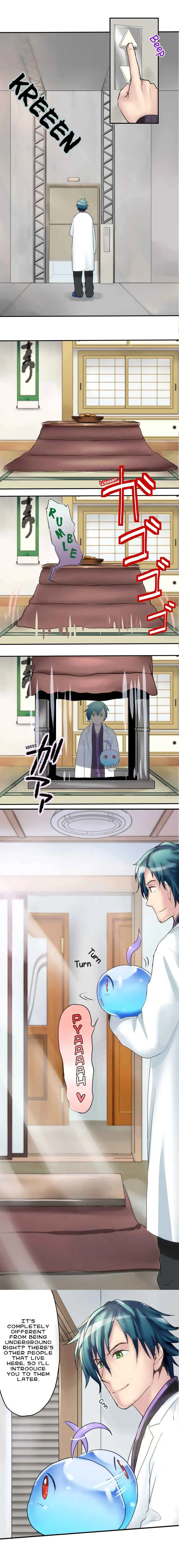 Hakase to Suraimu-chan Chapter 4: I Eat and Drink - Page 4