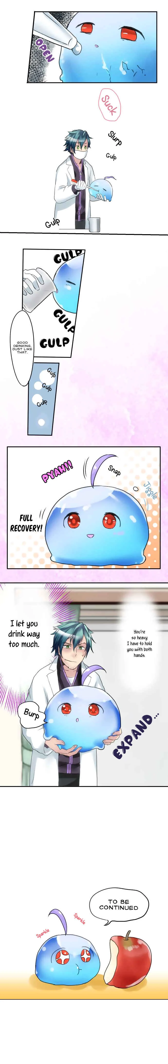 Hakase to Suraimu-chan Chapter 4: I Eat and Drink - Page 7