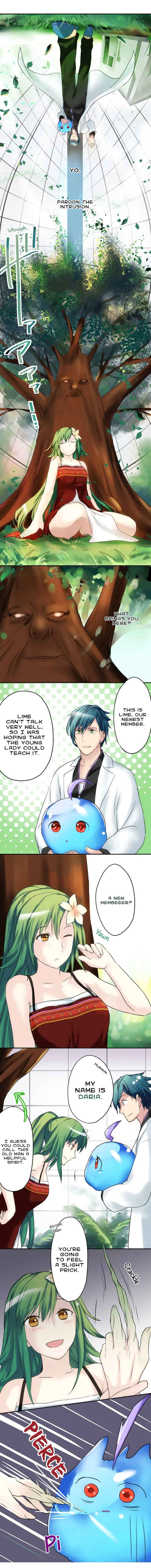 Hakase to Suraimu-chan Chapter 5: I Want To Try Talking - Page 4