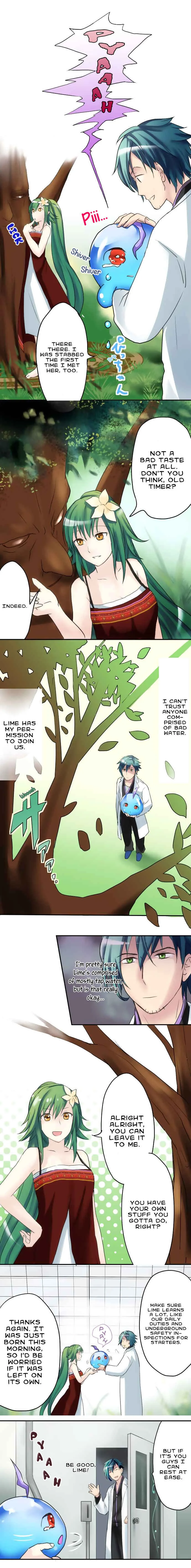 Hakase to Suraimu-chan Chapter 5: I Want To Try Talking - Page 5