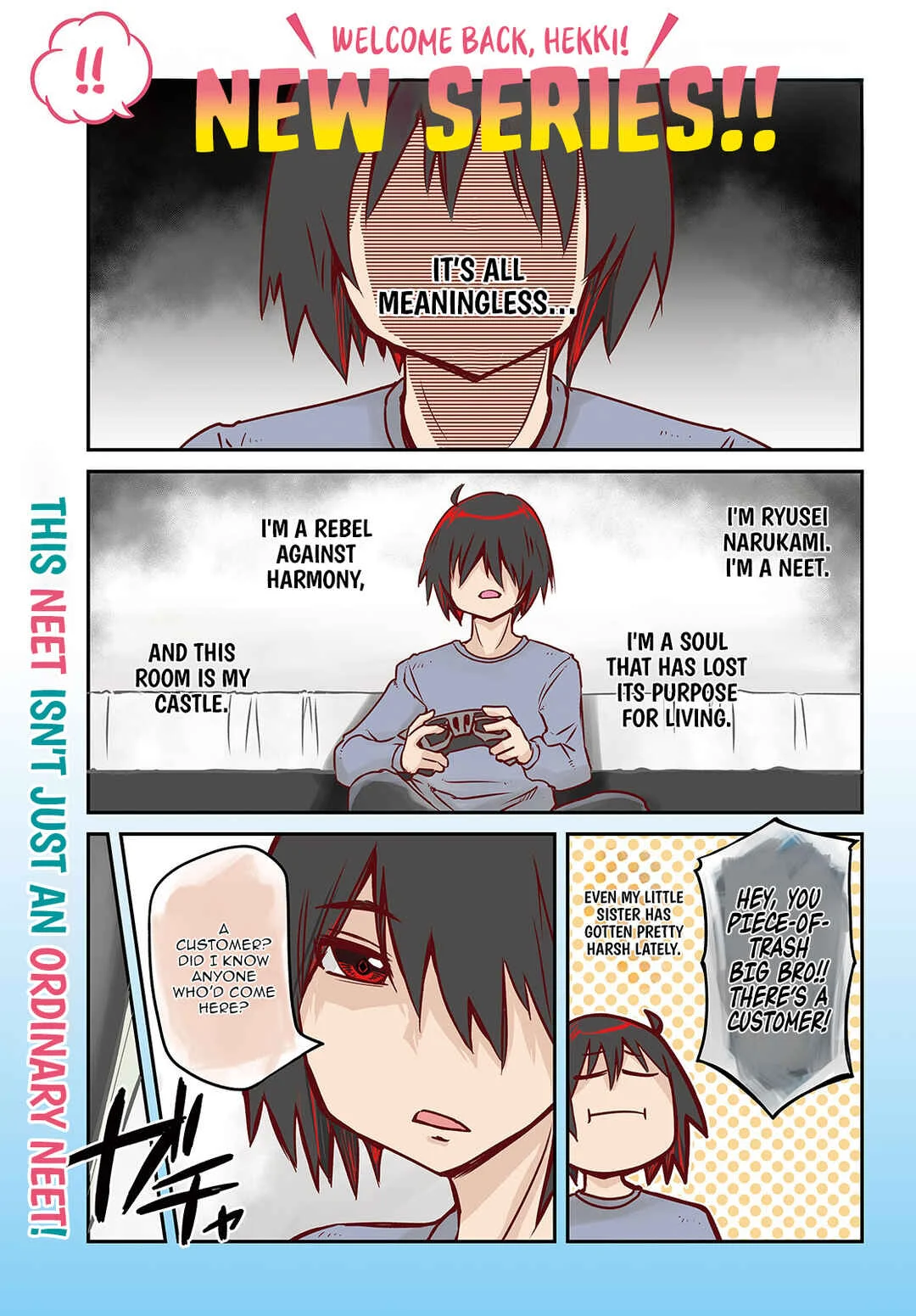Hanaori-san wa Tensei Shite mo Kenka ga Shitai Chapter 1: The Hero and Demon king - Page 1