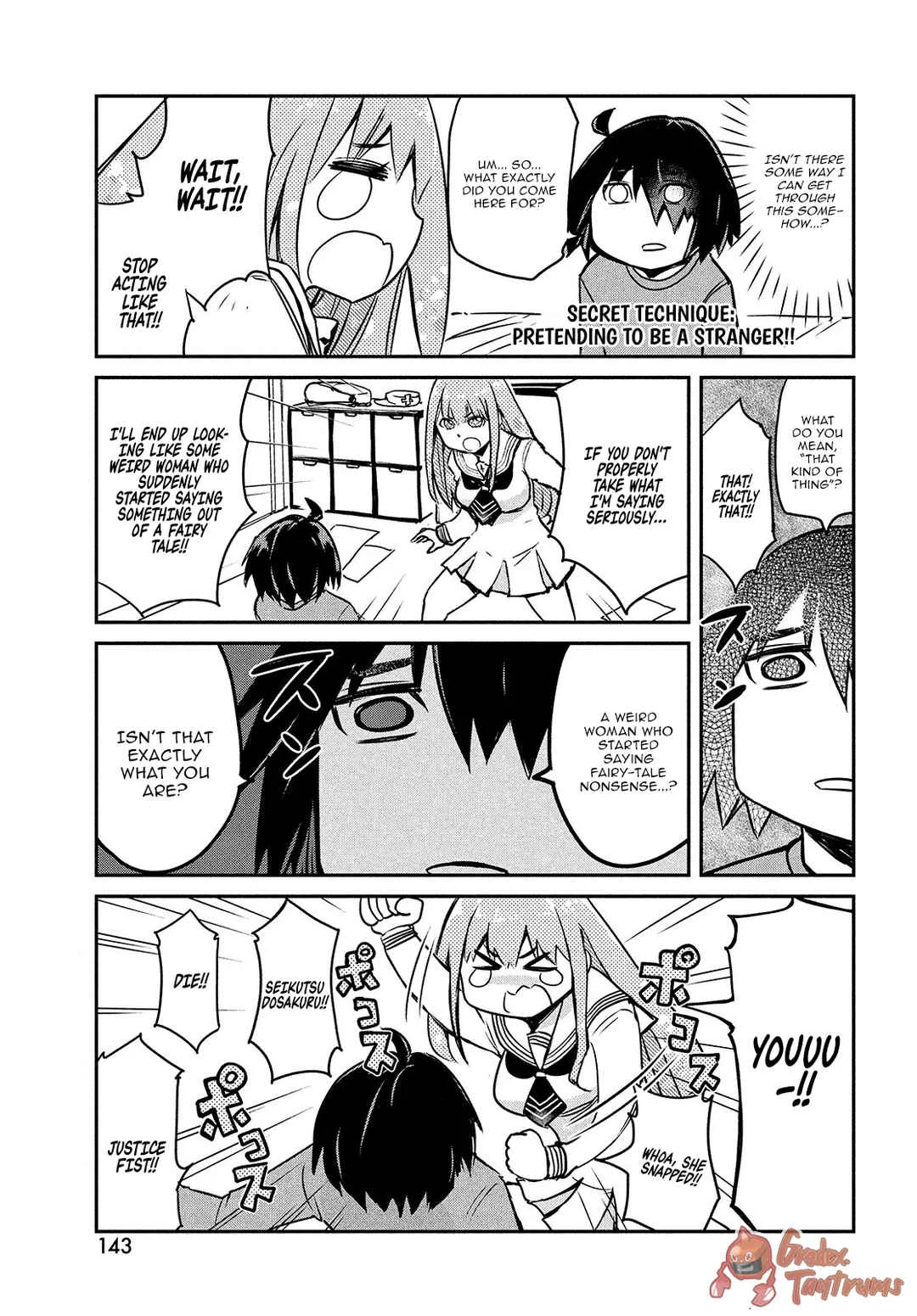 Hanaori-san wa Tensei Shite mo Kenka ga Shitai Chapter 1: The Hero and Demon king - Page 8